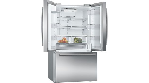 800 Series French Door Bottom Mount Refrigerator 36'' Easy clean stainless steel B21CT80SNS B21CT80SNS-40