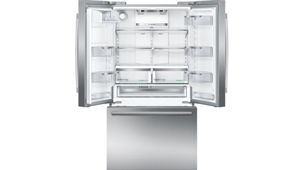 Série 800 Réfrigérateur à portes françaises congélateur en bas 36'' Acier inoxydable facile à nettoyer B21CT80SNS B21CT80SNS-2