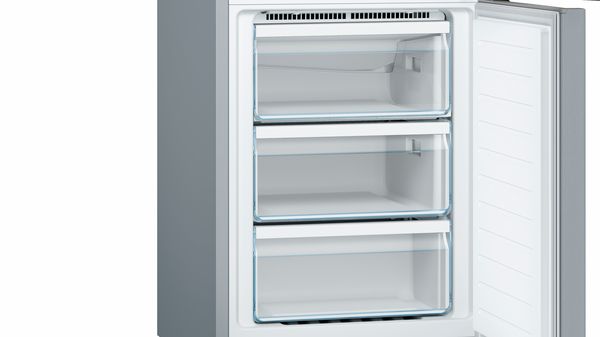 Serie | 2 Free-standing fridge-freezer with freezer at bottom 176 x 60 cm Inox-look KGN33NL3AG KGN33NL3AG-6