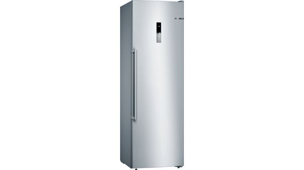 Serie | 6 Congelador de libre instalación 186 x 60 cm Acero inoxidable antihuellas GSN36BI3P GSN36BI3P-1