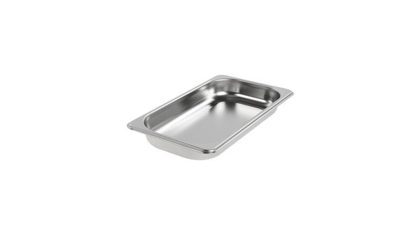 Cooking dish GN Stainless steel gastronorm, size S, unperforated, 325 x 176 x 40 00577552 00577552-2