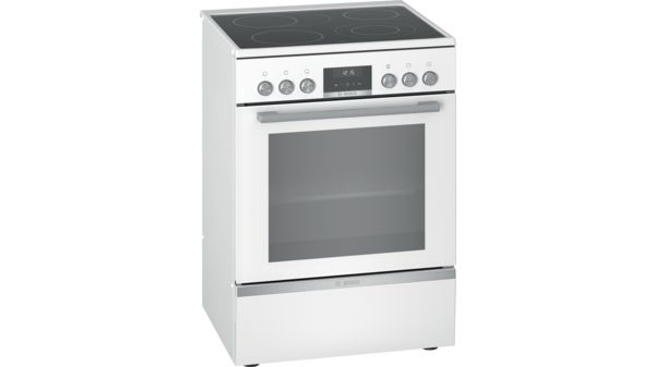 Serie 6 Cucina a libero posizionamento elettrica Bianco HKS59A220C HKS59A220C-1