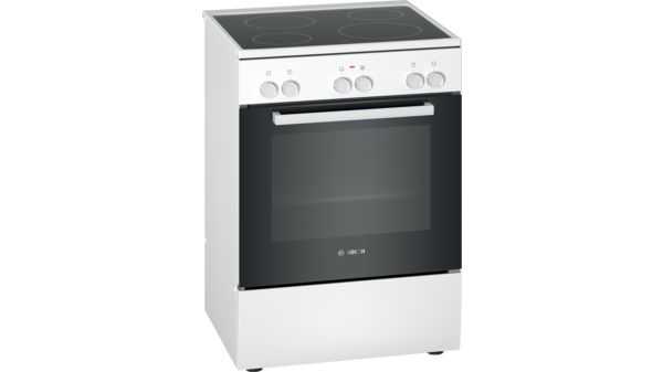 Serie 2 Cucina a libero posizionamento elettrica Bianco HKL050020 HKL050020-1