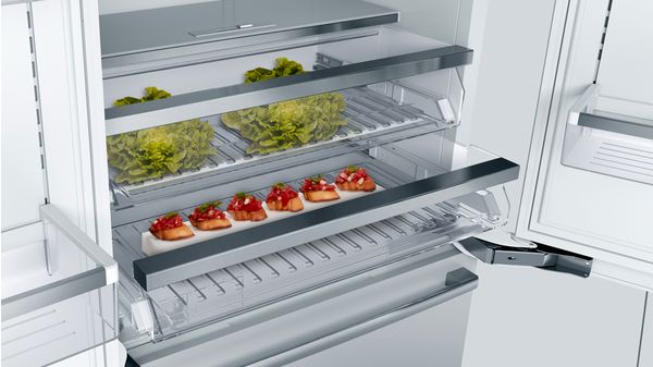 Benchmark® Built-in Bottom Freezer Refrigerator 36'' flat hinge B36BT930NS B36BT930NS-7