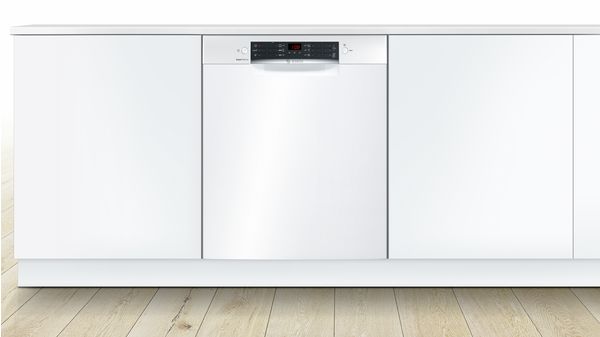 Serie | 4 Opvaskemaskine til underbygning 60 cm hvid SMU46FW00S SMU46FW00S-7
