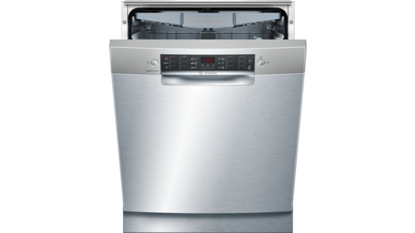 Serie | 4 Opvaskemaskine til underbygning 60 cm stål SMU46FI00S SMU46FI00S-1