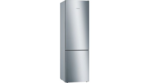 Serie | 4 Szabadonálló, alulfagyasztós hűtő-fagyasztó kombináció 201 x 60 cm Nemesacél kinézet KGE392L4A KGE392L4A-1