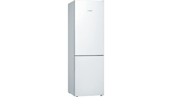 Serie | 4 Szabadonálló, alulfagyasztós hűtő-fagyasztó kombináció 186 x 60 cm Fehér KGE36VW4A KGE36VW4A-1