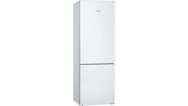 Serie | 4 Szabadonálló, alulfagyasztós hűtő-fagyasztó kombináció 201 x 70 cm Fehér KGE49VW4A KGE49VW4A-1
