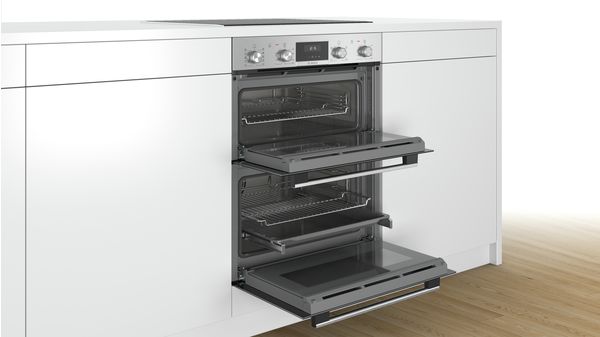 Serie | 6 Built-in double oven Stainless steel NBA5570S0B NBA5570S0B-3
