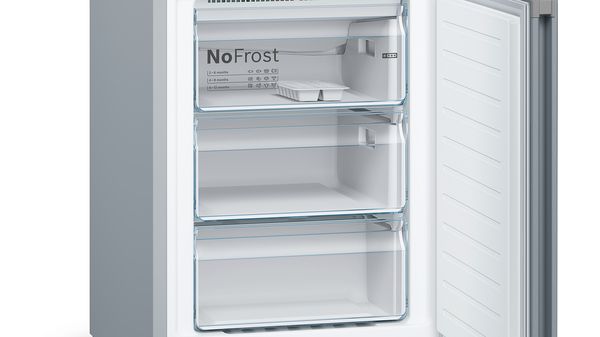 Series 4 Free-standing fridge-freezer with freezer at bottom 203 x 60 cm Inox-look KGN39VLEAG KGN39VLEAG-4