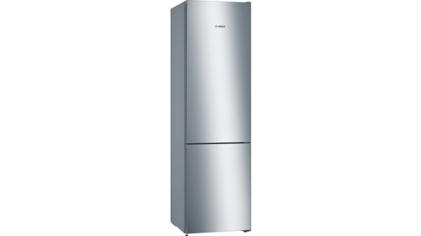 Series 4 Free-standing fridge-freezer with freezer at bottom 203 x 60 cm Inox-look KGN39VLEBG KGN39VLEBG-1
