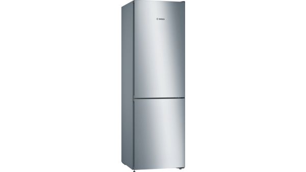 Serie 4 Samostojeći hladnjak sa zamrzivačem na dnu 186 x 60 cm Izgled nehrđajućeg čelika KGN36VLEC KGN36VLEC-1