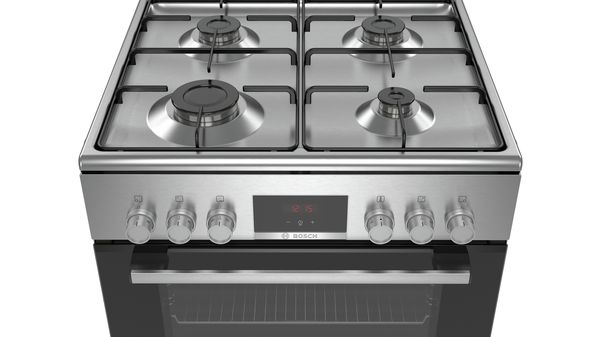 Seria 4 Mașină de gătit mixtă (gaz/electric) Inox HXN39BD50 HXN39BD50-2