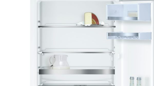 Serie | 6 Built-in fridge-freezer with freezer at bottom 177.2 x 55.8 cm flat hinge KIN85AF30G KIN85AF30G-4