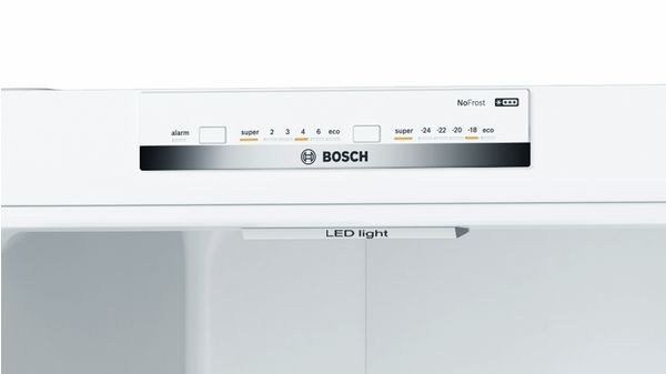 Serie | 4 Free-standing fridge-freezer with freezer at bottom 203 x 60 cm White KGN39VW35G KGN39VW35G-2