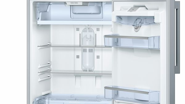 Serie | 4 free-standing fridge-freezer with freezer at top KDN42BL111 KDN42BL111-2