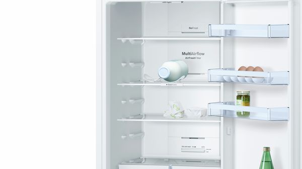 Serie | 4 Free-standing fridge-freezer with freezer at bottom 203 x 60 cm White KGN39VW35G KGN39VW35G-3