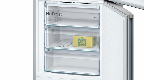 Série 4 Réfrigérateur combiné pose-libre 203 x 70 cm Couleur Inox KGN49XL30 KGN49XL30-5