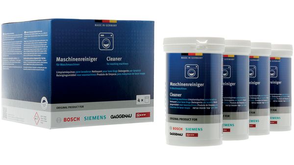 Produto de limpeza para máquinas de lavar roupa Pack de 4 unidades! 00311928 00311928-1
