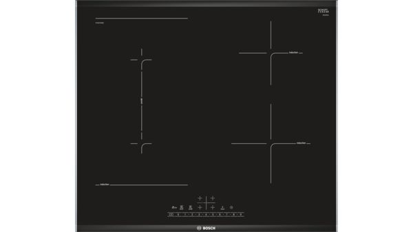 Series 6 Induction cooktop 60 cm Black,  PVS675FB5E PVS675FB5E-1