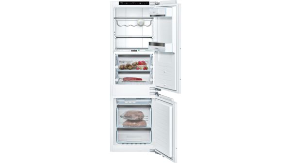 Serie | 8 Beépíthető, alulfagyasztós hűtő-fagyasztó kombináció 177.2 x 55.8 cm KIF86HD40 KIF86HD40-1
