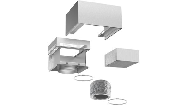Kolfiltermodul CleanAir Till väggmonterade BoxDesign-fläktar 17000173 17000173-2