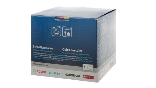 Descaler Value pack: quick descaler for washing machines and dishwashers Replacement of 00311600 00311922 00311922-2