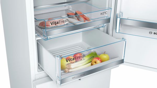 Serie | 4 Free-standing fridge-freezer with freezer at bottom 186 x 60 cm White KGE36VW4A KGE36VW4A-5