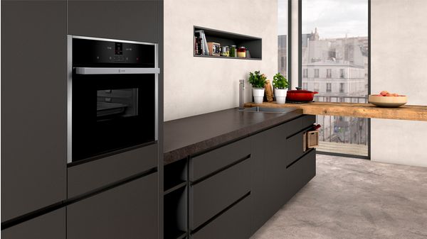 N 70 Ångugn 60 x 45 cm Rostfritt stål C17DR00N0 C17DR00N0-5