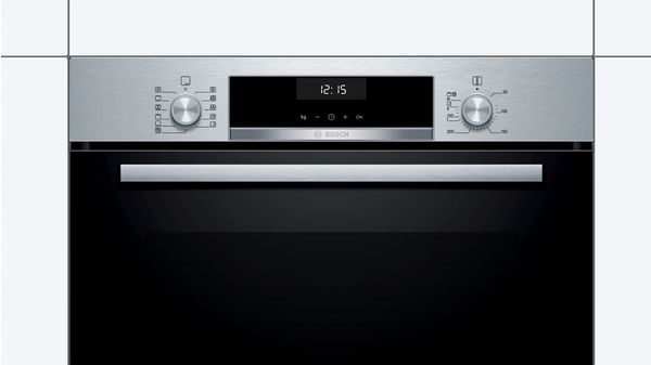 Serie | 6 Built-in oven 60 x 60 cm Stainless steel HBA5570S0A HBA5570S0A-2