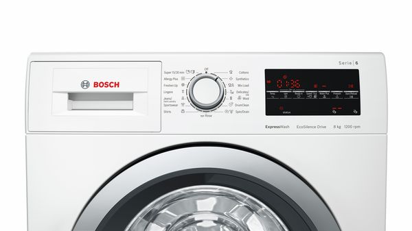 Series 6 washing machine, front loader 8 kg 1200 rpm WAT24463IN WAT24463IN-2