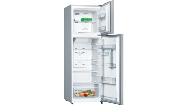 Bosch 272 Liters Top Mount Refrigerator Inox Silver KDN28NL20M
