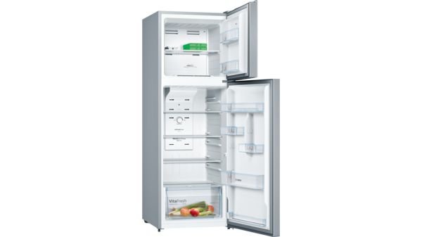 Bosch 350 Liters Top Mount Refrigerator Inox Silver KDN30NL20M 