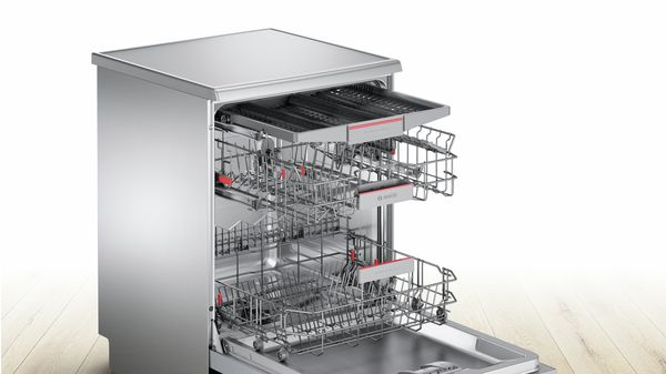 Serie | 4 Free-standing dishwasher 60 cm Silver Inox SMS46MI05E SMS46MI05E-2