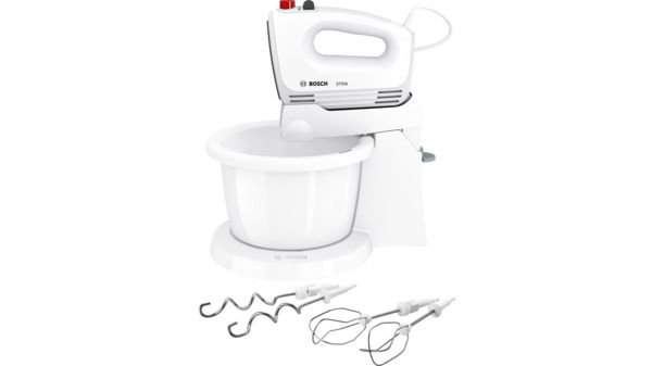 Handrührer CleverMixx with standn'bowl 375 W weiß MFQ2600G MFQ2600G-1