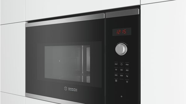 Series 4 Built-In Microwave Oven 59 x 38 cm Stainless steel BFL553MS0I BFL553MS0I-2