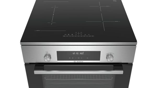 Series 6 Free-standing induction cooker Stainless steel HLS79R350A HLS79R350A-2