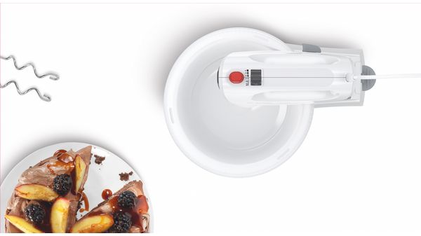 Handrührer CleverMixx with standn'bowl 375 W weiß MFQ2600G MFQ2600G-2