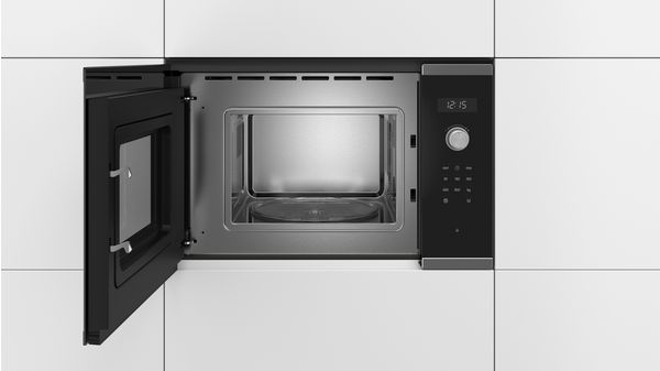 Series 6 Built-in microwave oven 60 x 38 cm Stainless steel BFL524MS0B BFL524MS0B-3