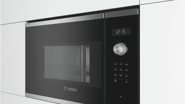 Series 6 Built-in microwave oven 59 x 38 cm Stainless steel BFL554MS0B BFL554MS0B-2
