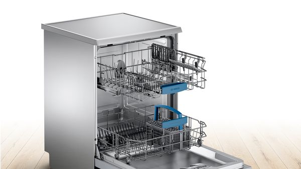 Serie | 6 free-standing dishwasher 60 cm Stainless steel, lacquered SMS53L08ME SMS53L08ME-2