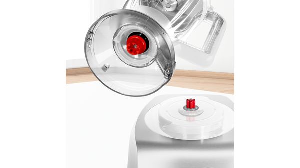 Kompakt-Küchenmaschine MultiTalent 8 1250 W Weiß, Edelstahl gebürstet MC812S814 MC812S814-5