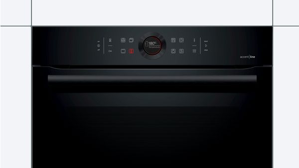 Series 8 Built-in oven 60 x 60 cm Carbon black HBG8755C0 HBG8755C0-2