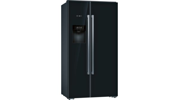 Series 8 Side-by-side fridge-freezer 177.8 x 91.2 cm Black KAD92HBFP KAD92HBFP-1