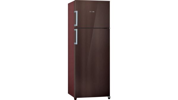 Serie | 4 free-standing fridge-freezer with freezer at top 175.4 x 65.2 cm Chocolate Plum KDN43VD40I KDN43VD40I-1