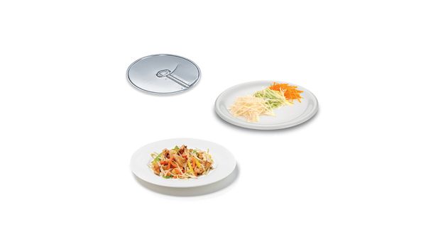 Disque râpeur & éminceur pour légumes asiatiques - pour robot de cuisine MUM 4/5/6 00573025 00573025-3
