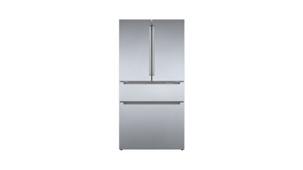 800 Series French Door Bottom Mount 36'' Easy clean stainless steel B36CL80ENS B36CL80ENS-2