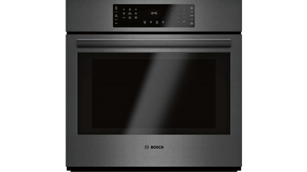 800 Series Single Wall Oven 30'' Black Stainless Steel HBL8443UC HBL8443UC-1