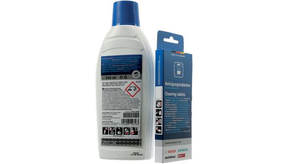 Conjunto de limpeza e descalcificação para máquinas de café e jarros elétricos Substitui o código 311813 00311980 00311980-2